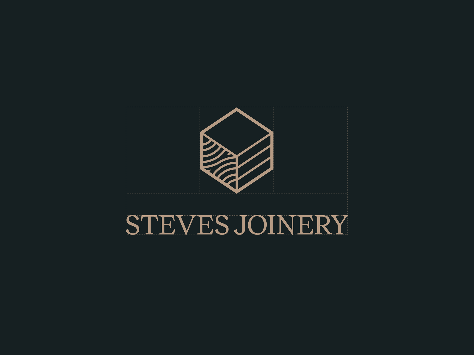 Steves Joinery refined brand collateral