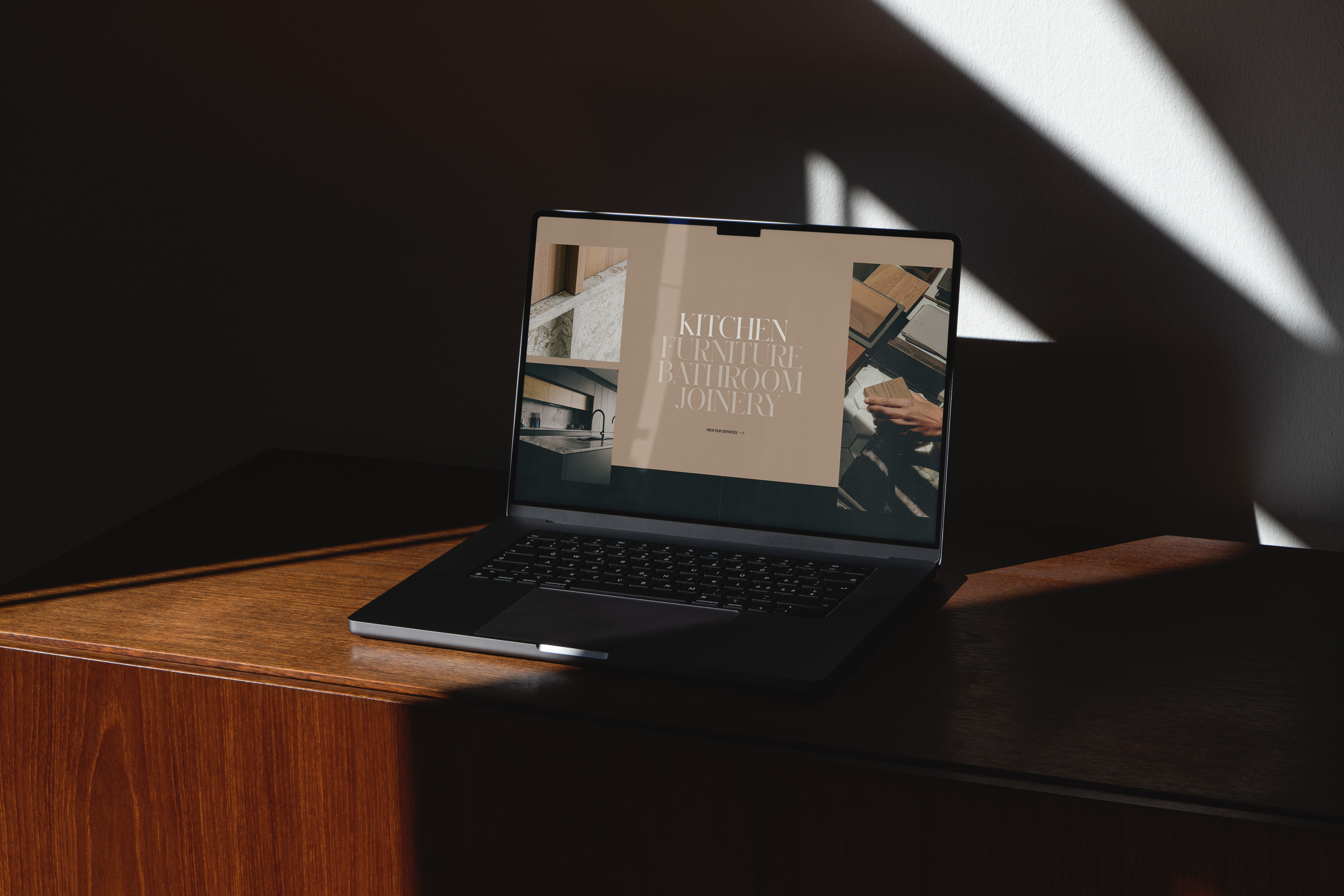 Steves Joinery website design