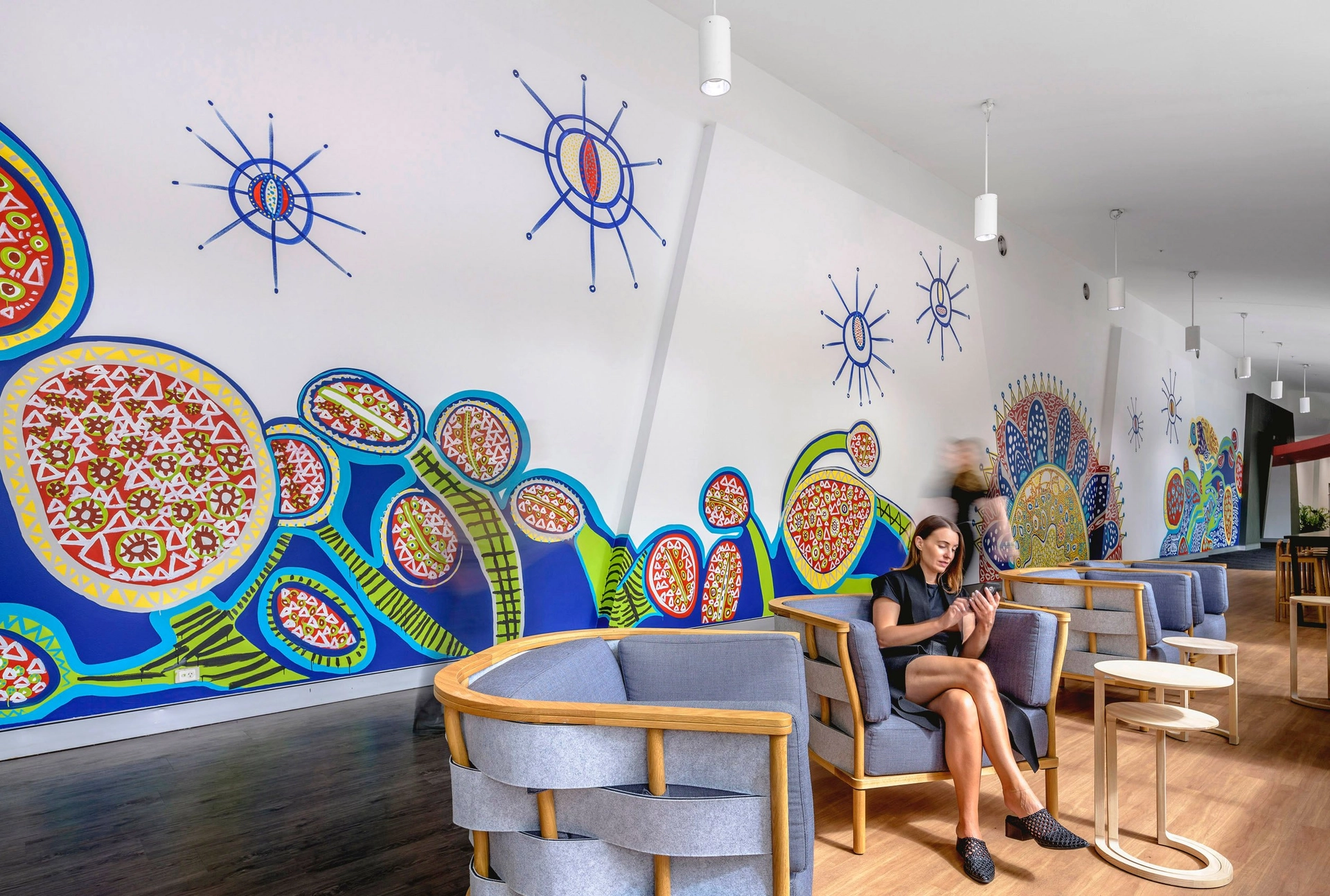 Westpac environmental graphics